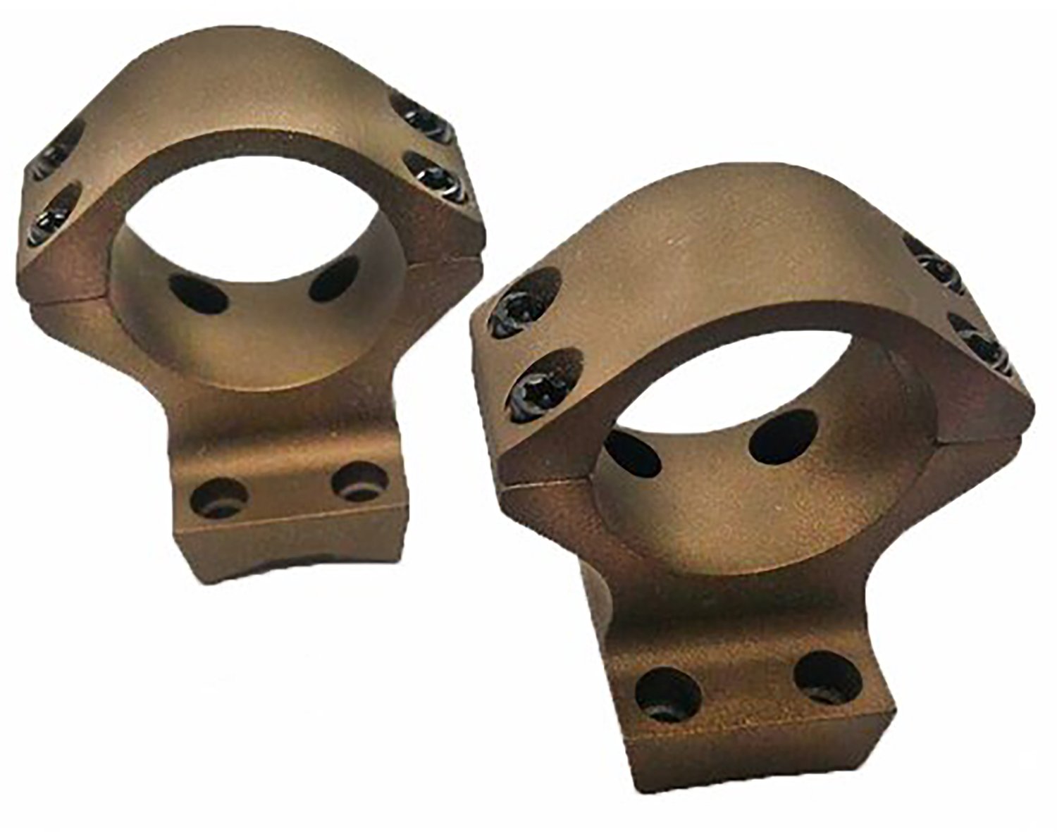 Talley HC730735 Scope Mount/Ring Combo 30mm Burnt Bronze Low X-Bolt - Talley