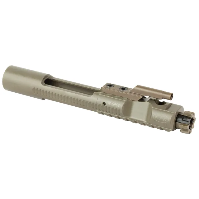 KAK Industry 425-0507-003 AR-15 Bolt Carrier Group, 9310 Steel, FDE PVD Finish