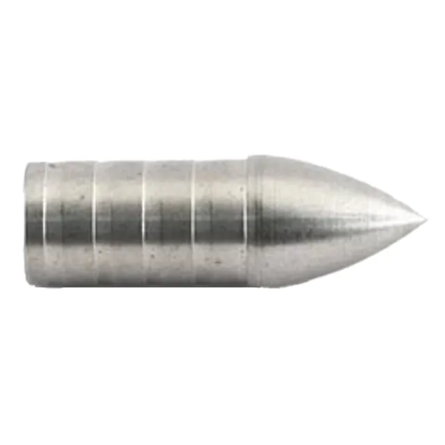 Black Eagle 1153 Glue-In Target Points 150gr 12pk Stainless Steel - Black Eagle