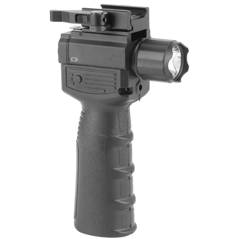 Buy NcSTAR VAQVGFLRV2 Flashlight & Red Laser Combo, 200 Lumen, Black online