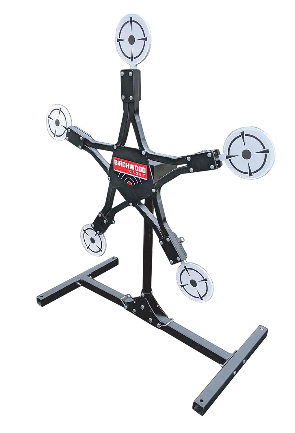 Birchwood Casey Texas Star AR500 Steel Plinking Target Black/Gray - Birchwood Casey
