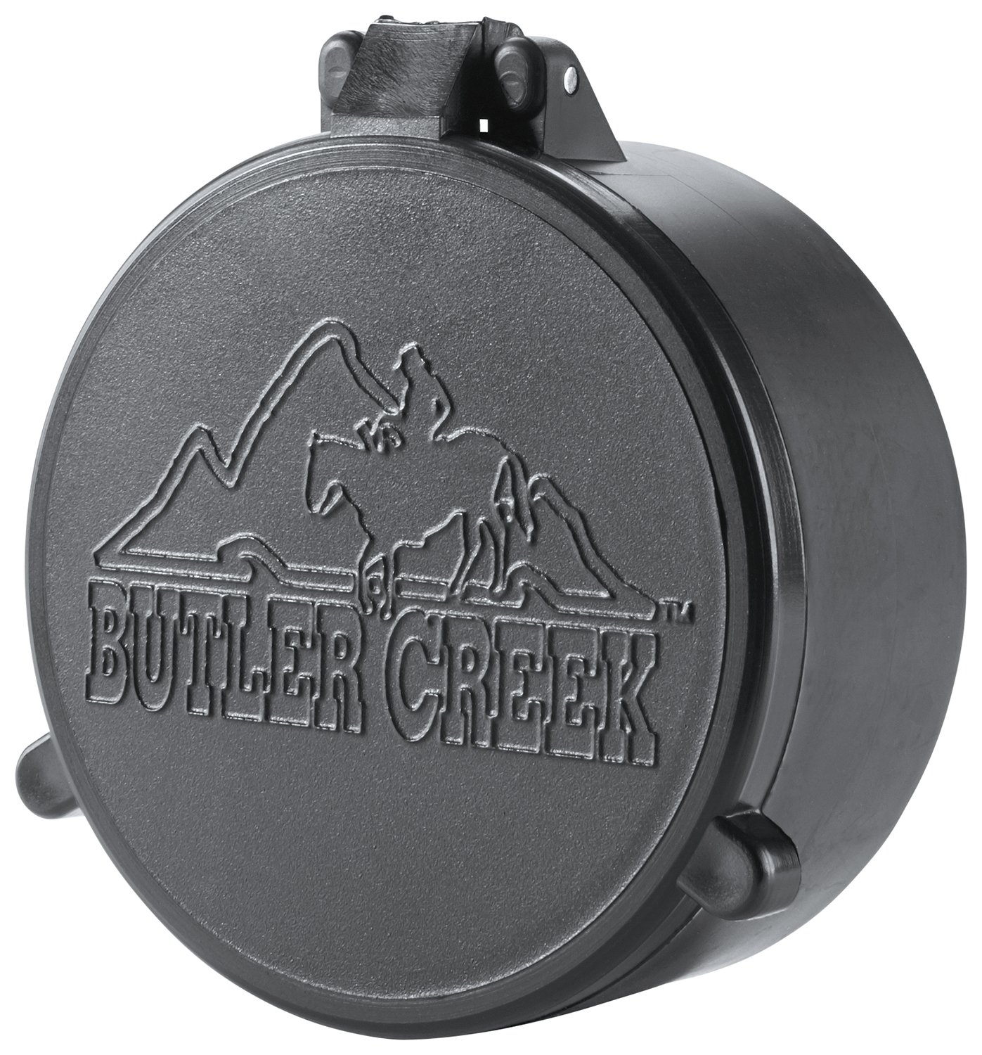Buy Butler Creek Flip-Open Scope Cover 36.3mm Size 07 - Black Polymer online