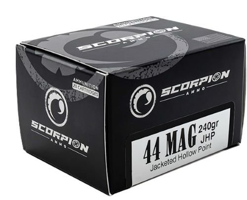 Scorpion 44 REM MAG 240GR JHP 20RD - Scorpion Ammo
