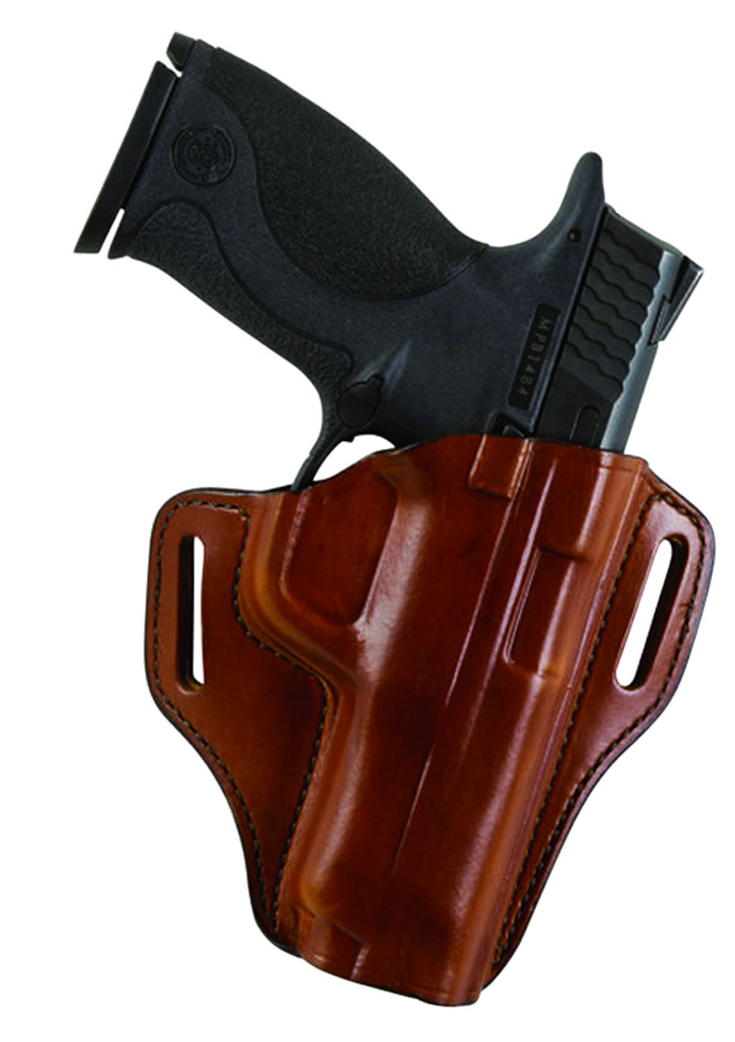 Buy Bianchi 23948 57 Remedy OWB Tan Leather Belt Slide Holster for Glock 42 online