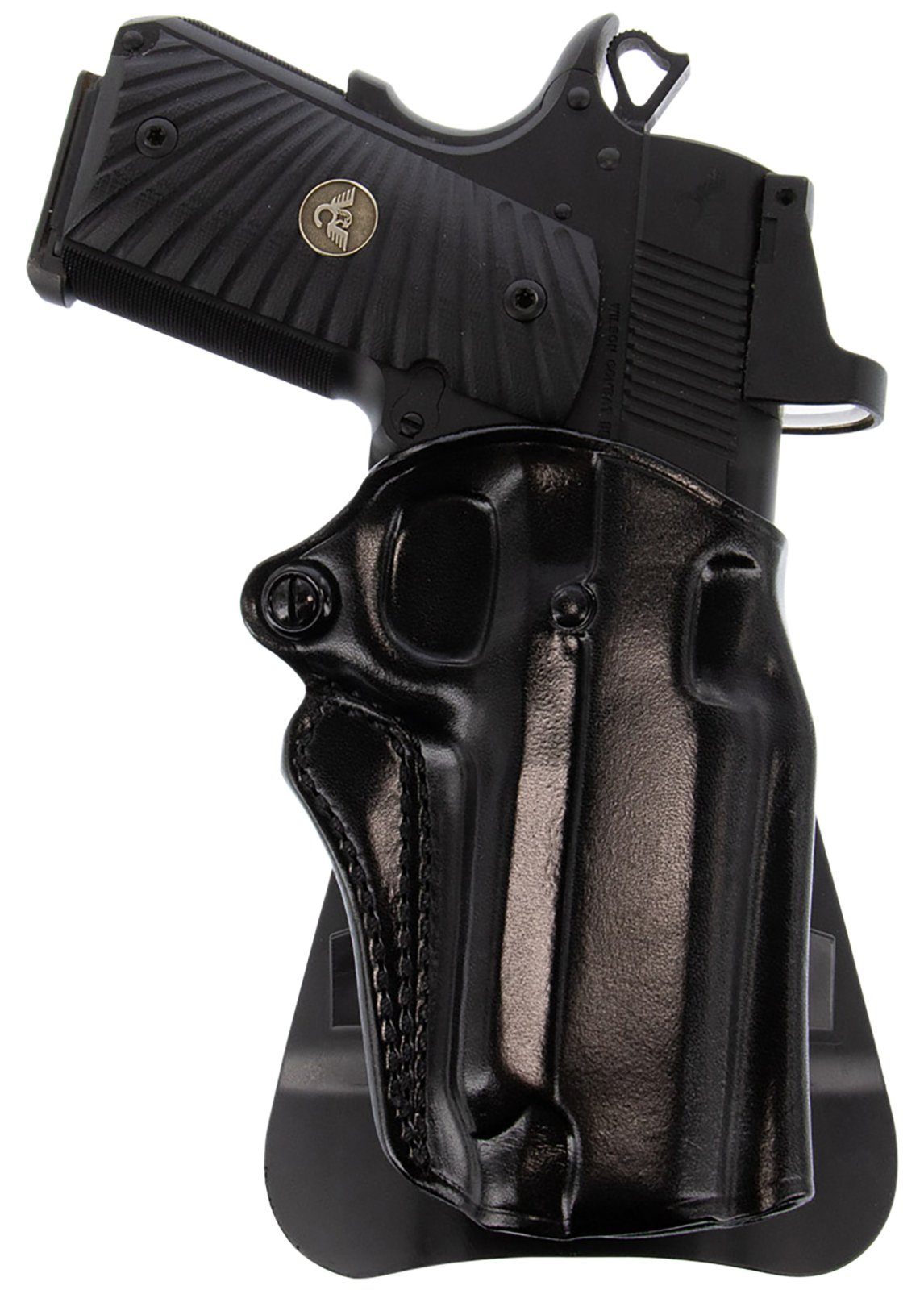Galco SM2-266RB Speed Master 2.0 Black Leather Paddle Holster 1911 4"