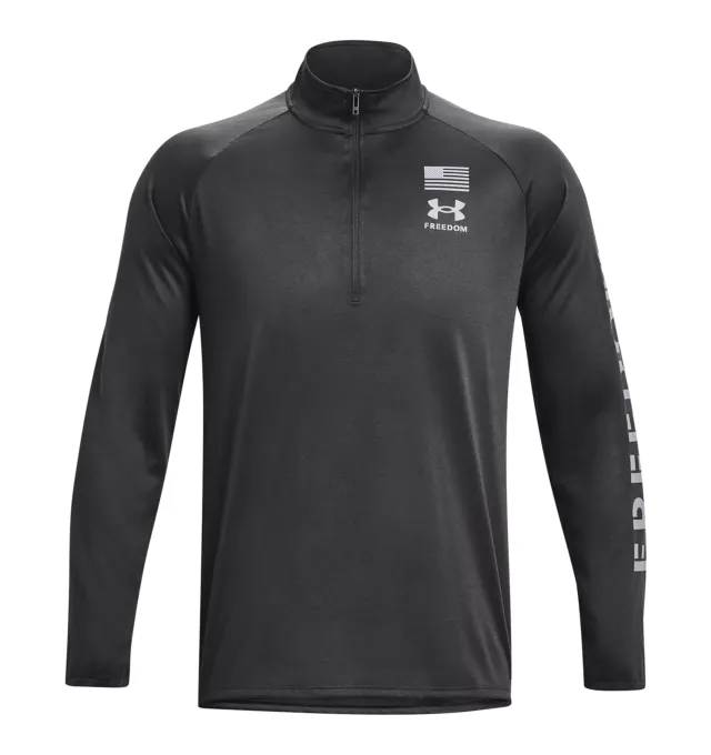 Under Armour Freedom Tech 1/2 Zip Mens Lightweight Athletic