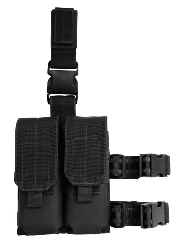 Voodoo Tactical Drop Leg Platform M4/M16 Double Mag Pouch - Voodoo Tactical