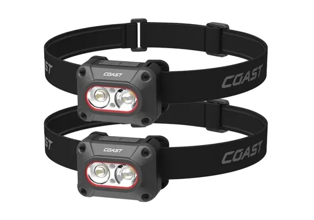 COAST FLX10R 31503 2-Pack Headlamp - COAST