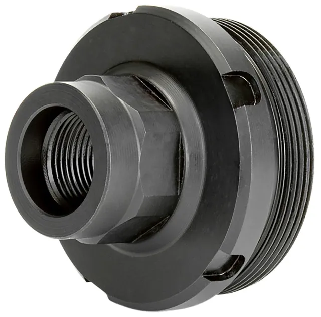 Griffin Armament DT1375X24-5/8X24 Thread Adapter 17-4 SS Nitride Black