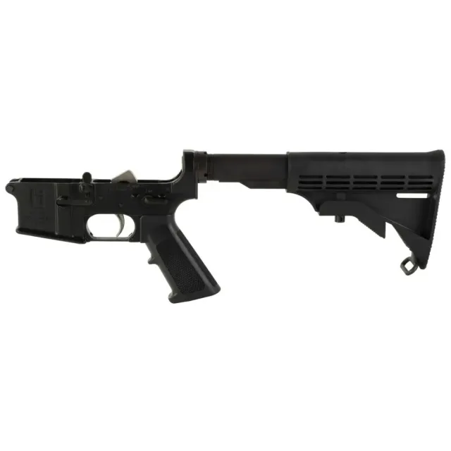 Sons of Liberty MIL-SPECLOWER Complete Lower Receiver 5.56 NATO - Anodized Black with LFT Trigger