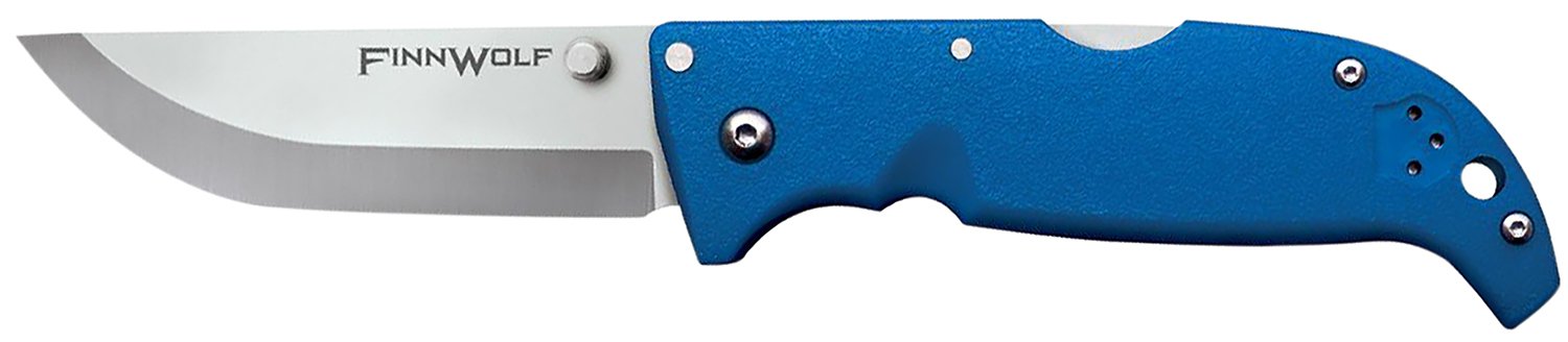 Cold Steel Finn Wolf CS20NPG 3.5 In Blade Blue Folding Knife - Cold Steel