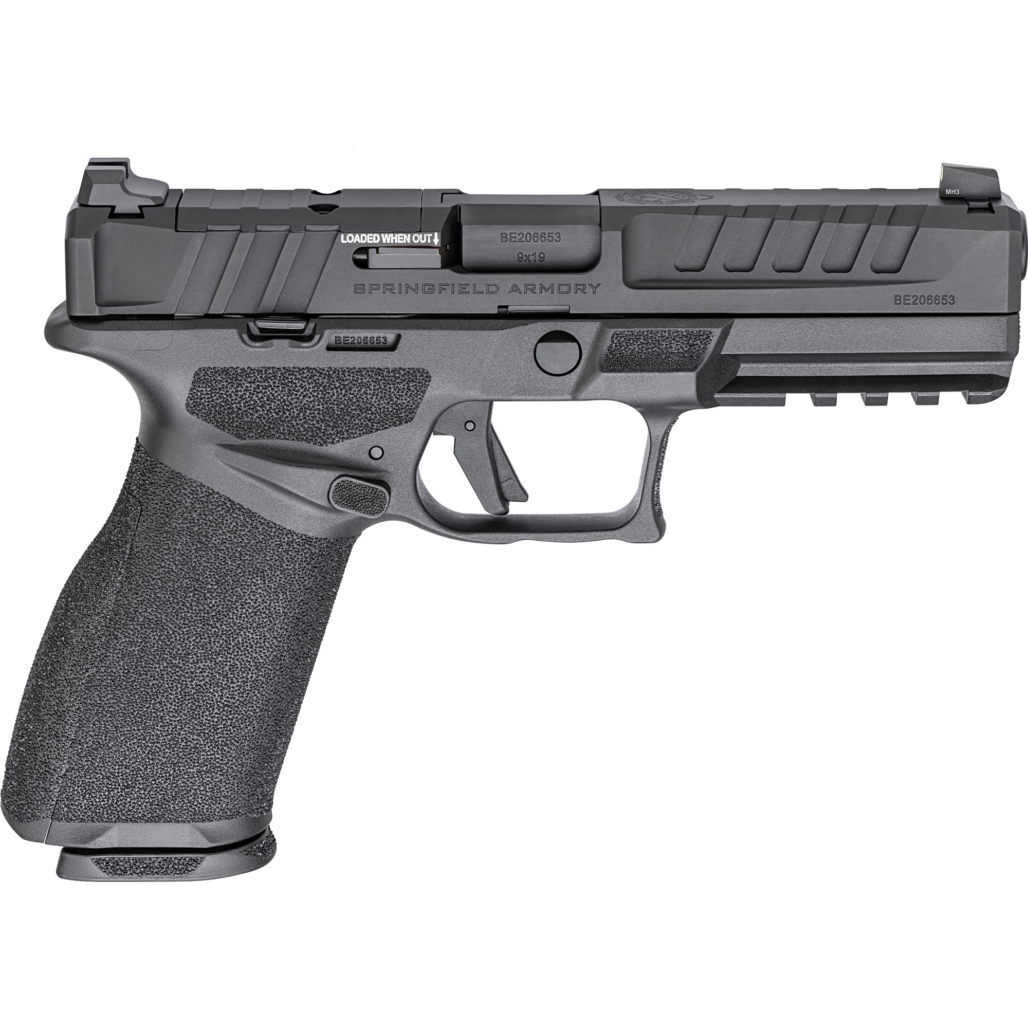 Springfield Echelon Handgun 9mm Luger 10rd Magazines(2) 4.5 Barrel Tritium Front/U Dot Rear Sights Black Ca Compliant - Springfield Armory - 9mm