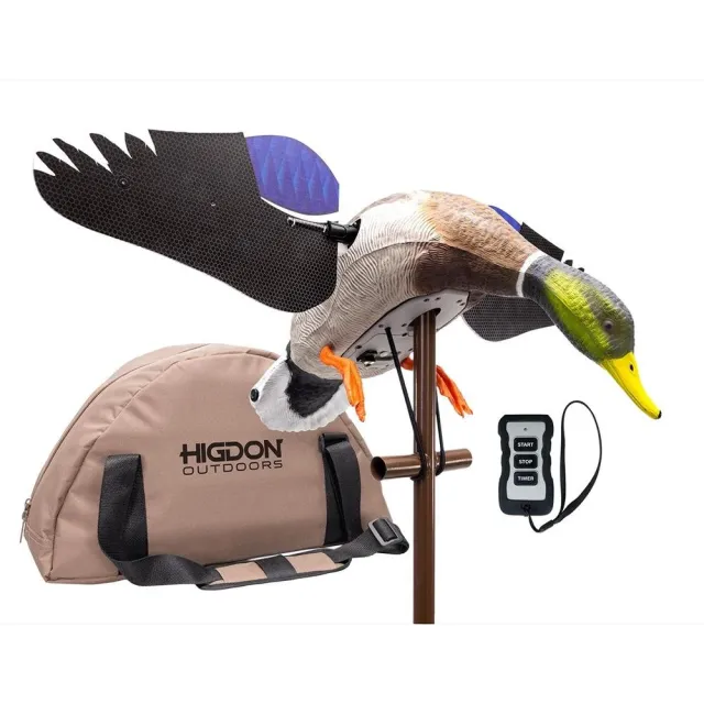Higdon Outdoors 55058 Flasher Pro Guide Pack Mallard Drake Decoy - Higdon Outdoors
