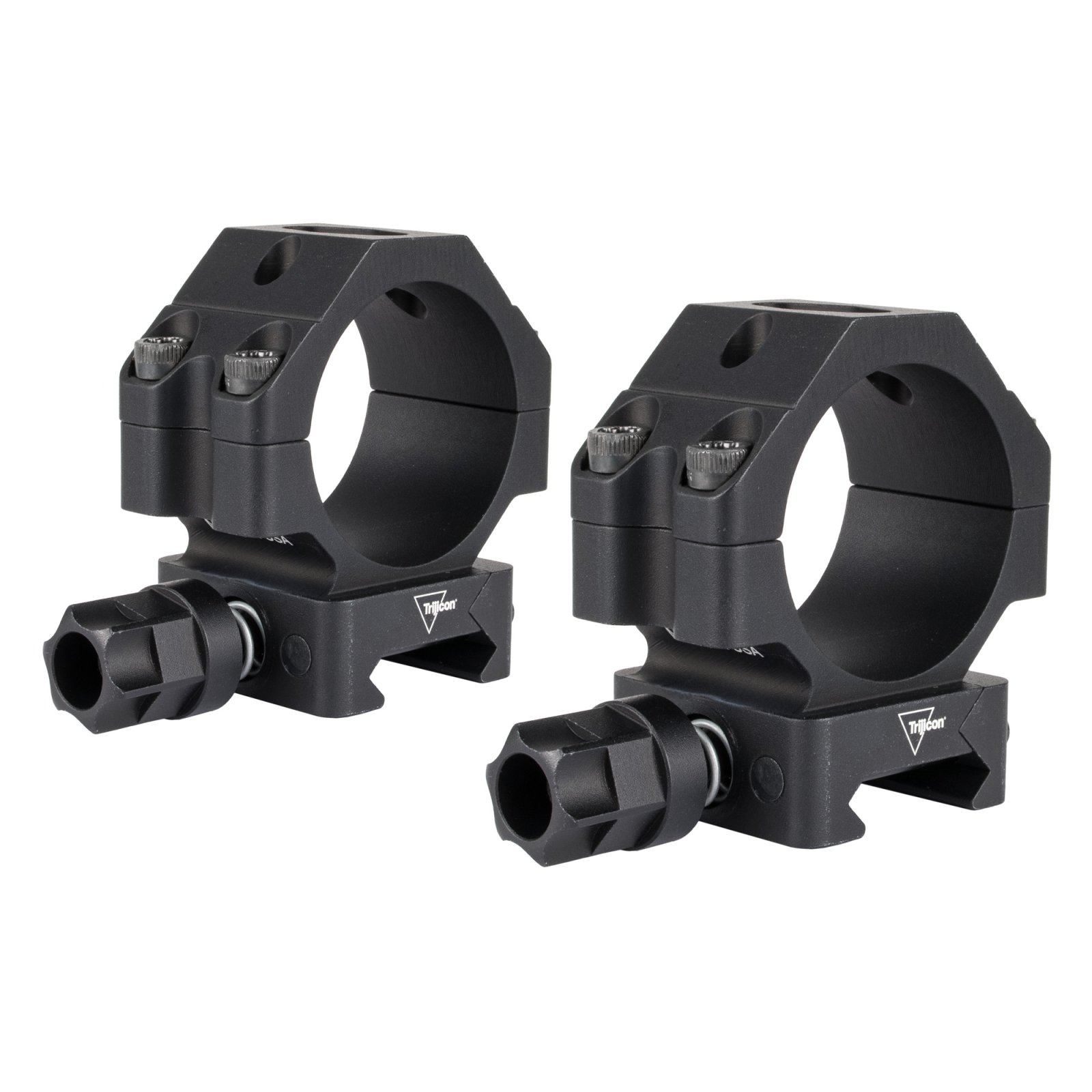 Trijicon AC22068 Scope Rings 34mm Low Q-LOC Matte Black Picatinny Rail - Trijicon - 34MM