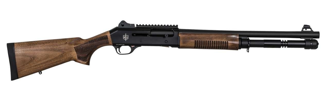 SDS MAC1014 12 Gauge 18.5'' Barrel 5+1 Turkish Walnut Shotgun - Ghost Ring Sights - SDS IMPORTS - 12 Gauge