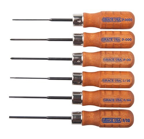 Grace USA GRMS6 Micro Screwdriver Set, 6-Piece - GRACE USA