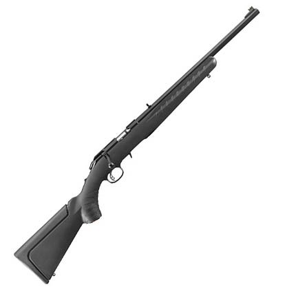 Ruger American Rimfire Compact 22 WMR 18 in Satin Blued 9 Round Bolt Action - Ruger - 22 Magnum