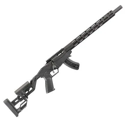 Ruger Precision Rimfire Rifle 17 HMR 18 Barrel Matte Black 15 Round 8402 - Ruger - 17 HMR