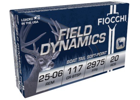 Fiocchi 2506B Field Dynamics 25-06Rem 117gr PSP 20rd Box - Fiocchi - 25-06 Rem