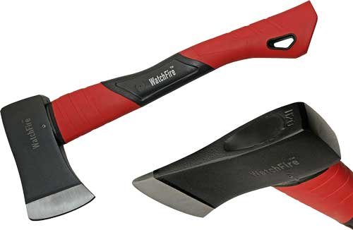 SZCO Rite Edge AX6801 14" Fiberglass Camp Axe, Red Handle, 4" Blade - SZCO Supplies