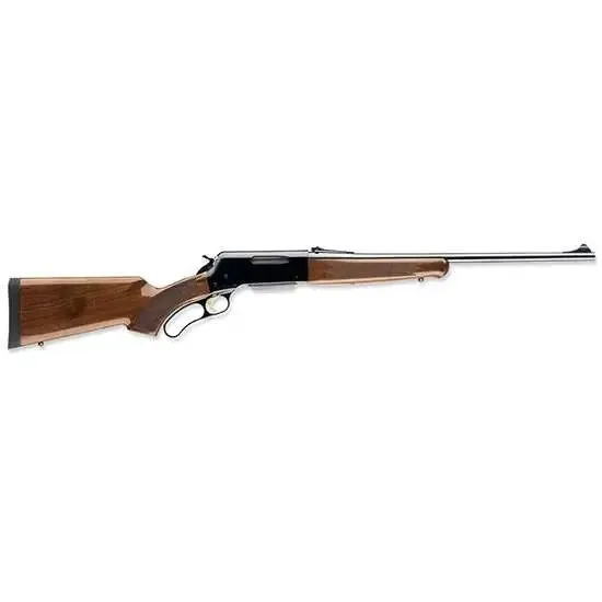 Browning BLR Lightweight 243 Win Lever Action Rifle 4+1 20" Barrel Polished Blued Black Walnut Stock Optics Ready
