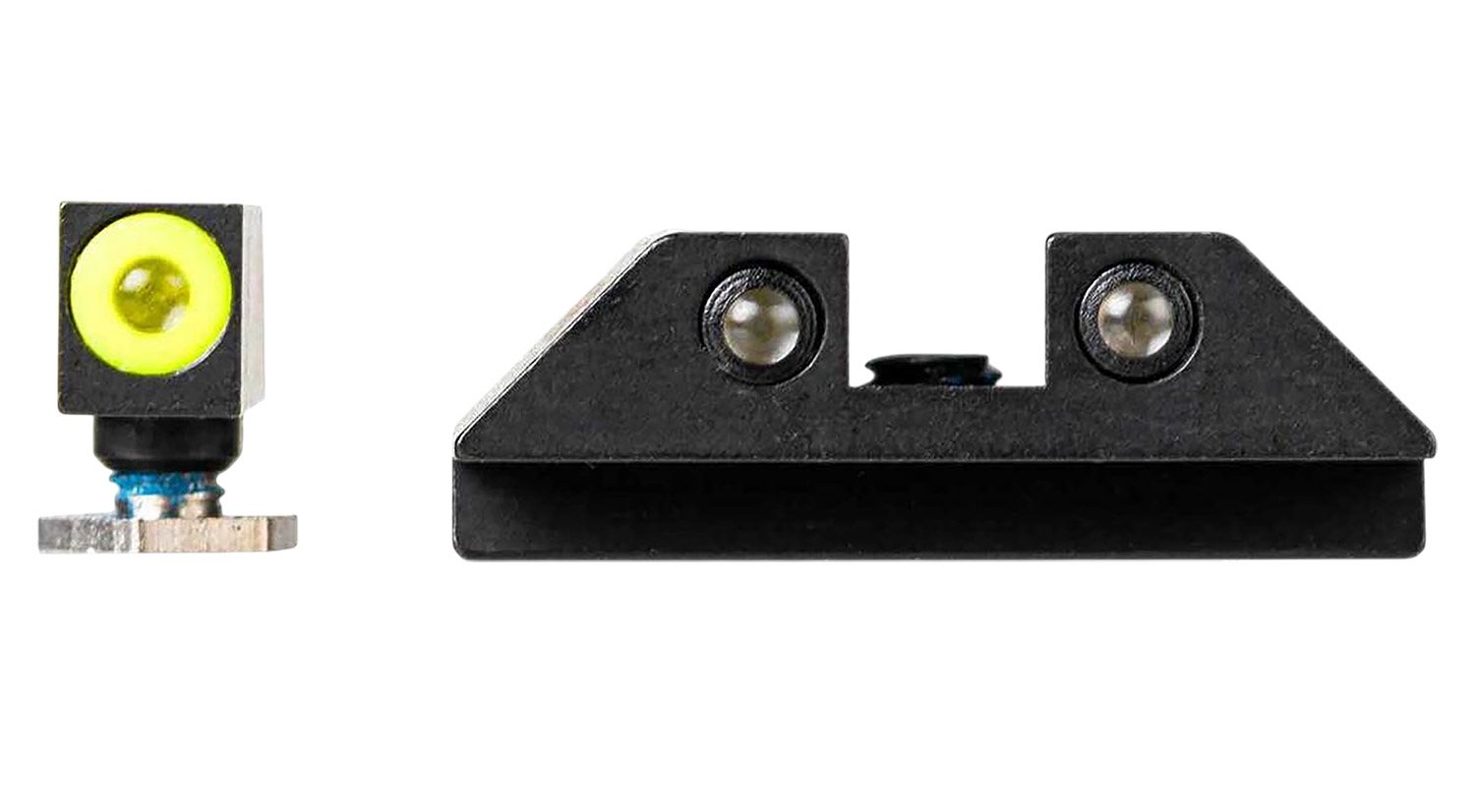 Tapco TAP22040 Tritium Sight Black Frame Fits Glock 17/17/19/22-28/31-35/37-39/45/48 - TAPCO