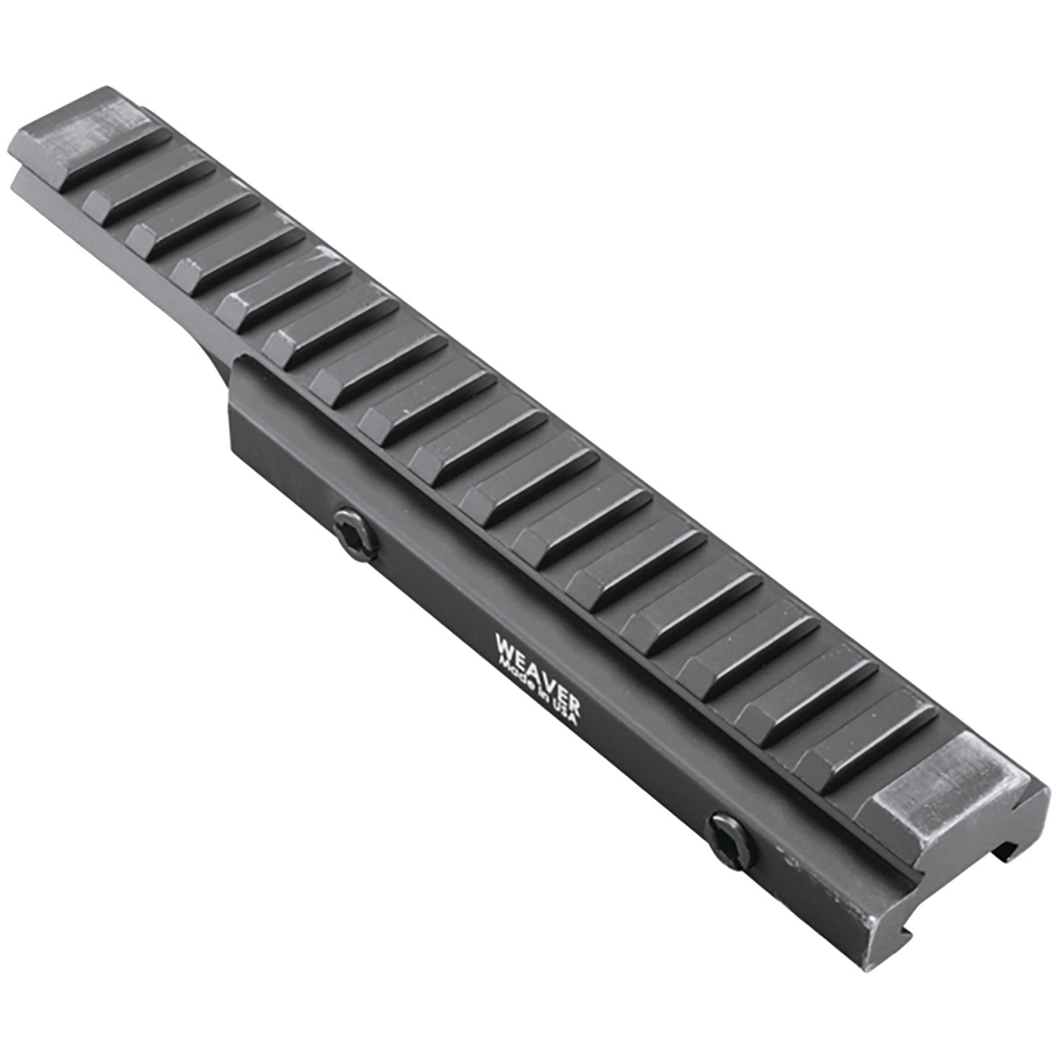 Weaver 99673 Riser Rail Black Anodized 6061-T6 Aluminum AR-15 M16 - Weaver