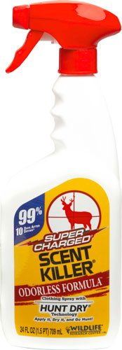 Wildlife Research 555 Scent Elimination Spray 24oz 4-Pack - Wildlife Research Center