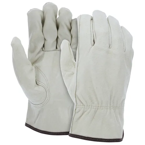 MCR Safety Pig Grain Drivers Glove Key Thumb Leather Palm - MCR Safety for sale at Smoke Wagon Firearms