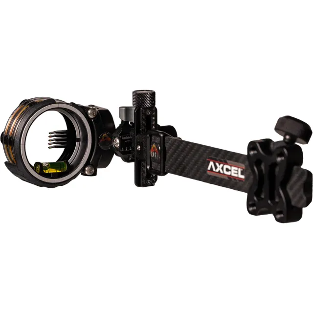 Axcel AALP-C510-4BK ArmorTech Lite Pro 5-Pin .010" Carbon Bar Sight - Axcel for sale at Iron and Lace