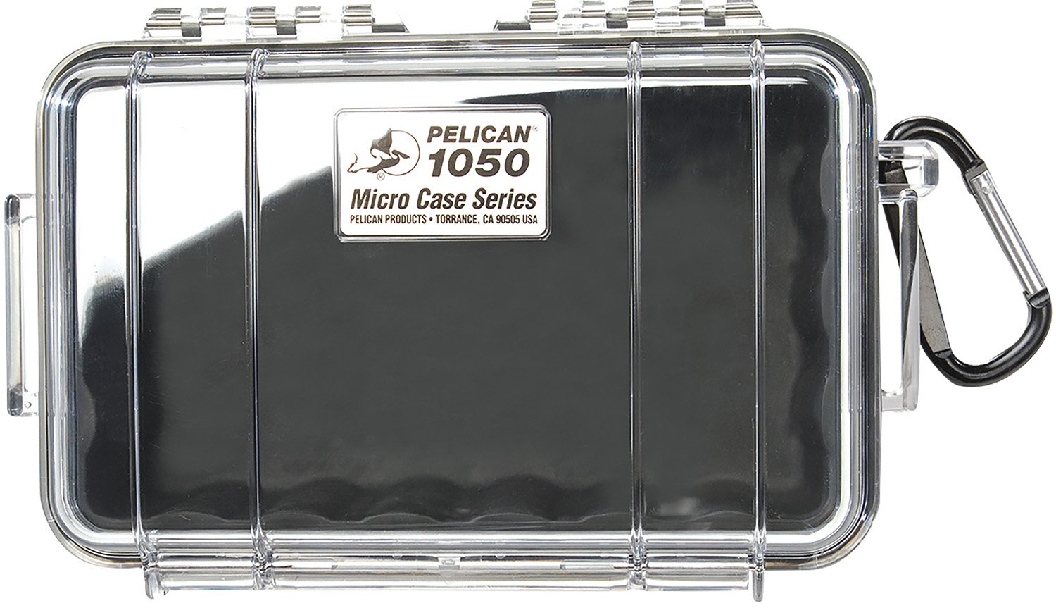 Pelican 1050-025-100 Micro Case Black/Clear 8" Hard Case - PELICAN