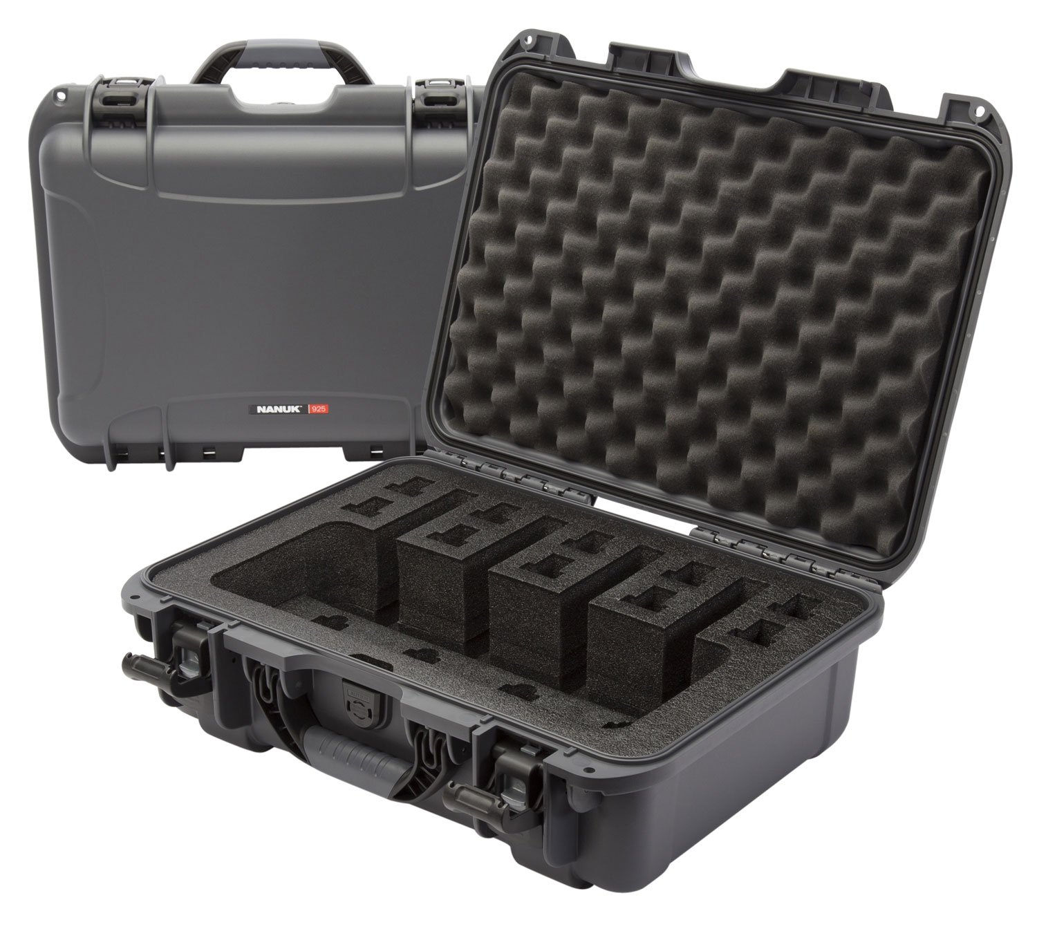 Buy Nanuk 9254UP7 925 4 Up Gun Case Waterproof Graphite Resin w/ Closed-Cell online