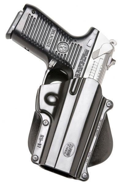 Fobus RU97 Right Hand Paddle Holster for Ruger P90/93/94/95/97 Black - Samco Global Arms