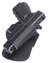 Fobus GL2PB Thumb Lever Holster for Glock 17/19/22/23 Right Hand Black