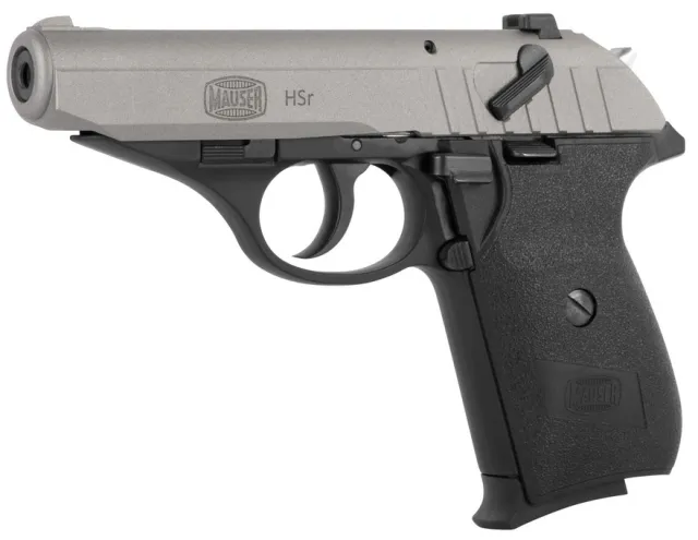 Buy BLG 4320010 Mauser HSR .22LR Frozen Grey Black Grips 10-Rd Magazine online