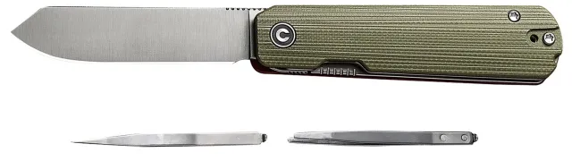 Buy Civivi C21004B-1 Sendy Green/Red G10 Tweezers & Toothpick Nitro-V Blade online