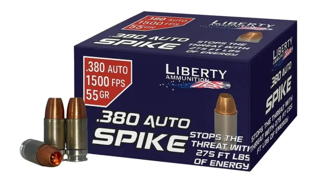 Liberty .380 ACP 55 Gr 1500 FPS 20 Rounds - LIBERTY