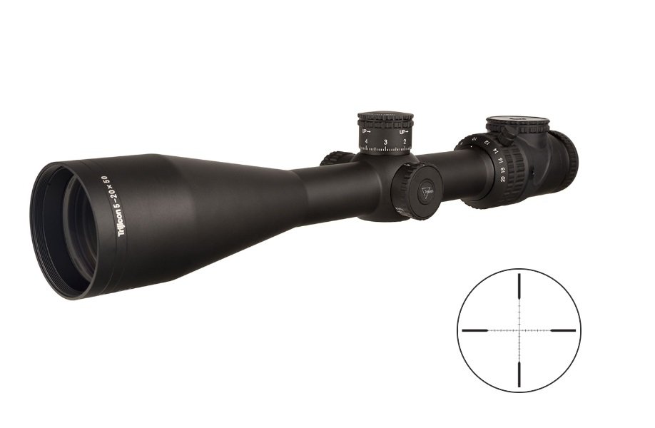 Trijicon AccuPoint TR33-C-200149 5-20x50 30mm MRAD Scope Black - Trijicon