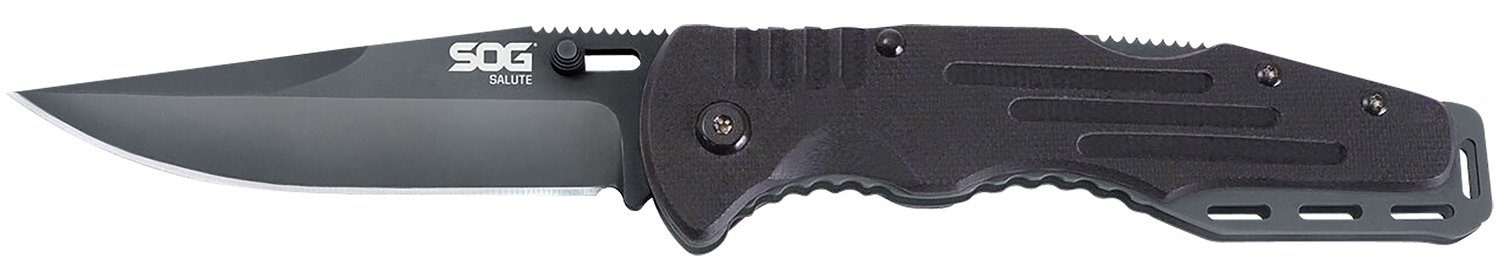 SOG Salute SOG-FF11-CP 3.62 In Folding Clip Point - SOG