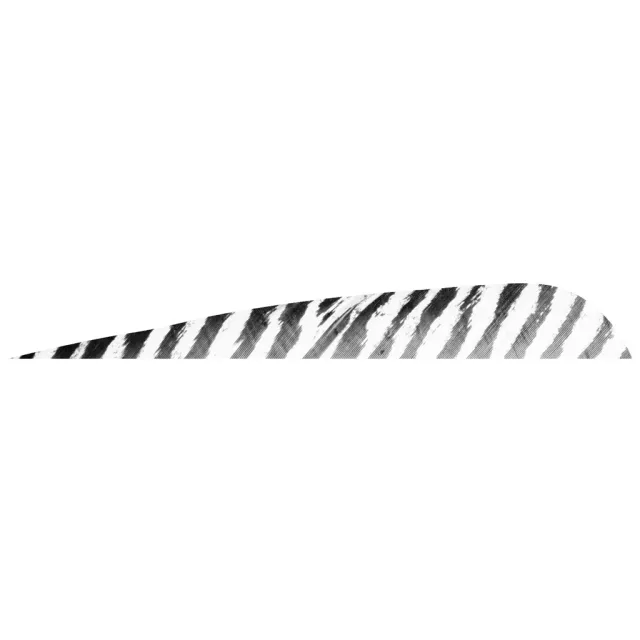 Buy Gateway 500RPBWH-50 Barred Feathers White 5" RW 50 Pack Parabolic Cut online