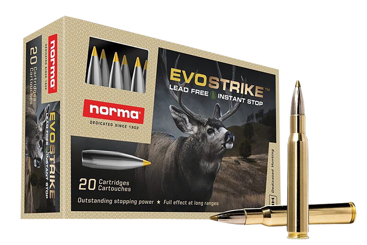 Buy Norma Evostrike 20177342 .30-06 Springfield 139gr Polymer Tip 20 Rounds online