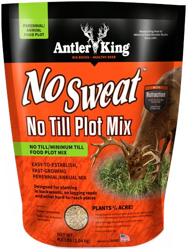 Antler King 45NS No-Sweat No-Till Plot Mix 4.5lb 1/4 Acre - Antler King