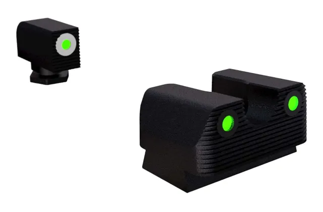 Rival Arms RA1B231G Green Tritium Night Sights for Glock 17/19/22 - GSM Outdoors