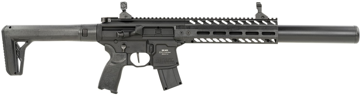 Sig Sauer Airguns MCX GEN II Air Rifle .177 Cal CO2 30rd Black - Sig Sauer - .177