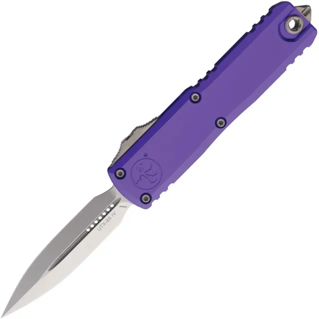 Microtech UTX-85 G4 3.1 In D/E Stonewash Purple ALU HNDL - MICROTECH for sale at Iron and Lace