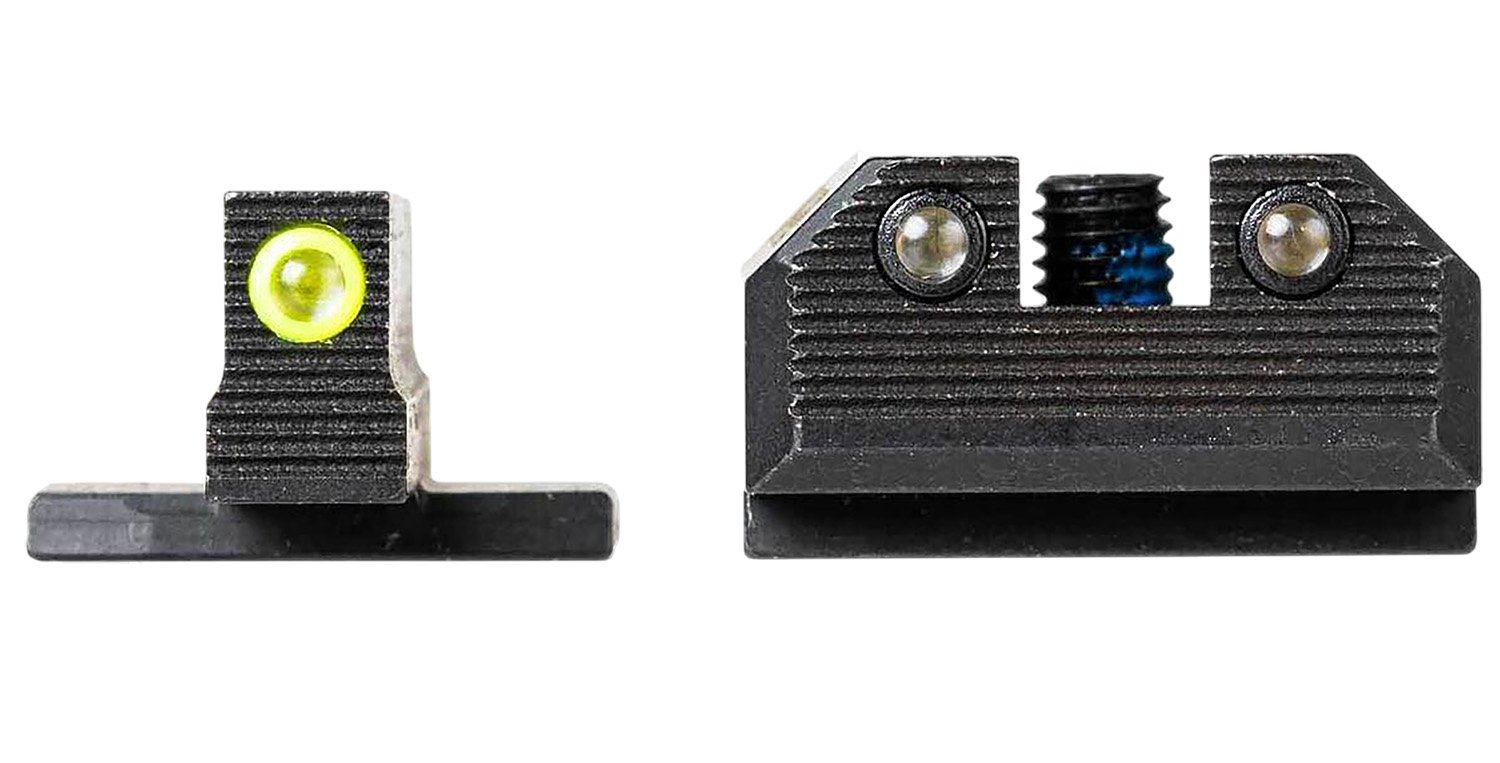 Tapco TAP22042 Tritium Sight Black Frame Fits Springfield Hellcat OSP - TAPCO
