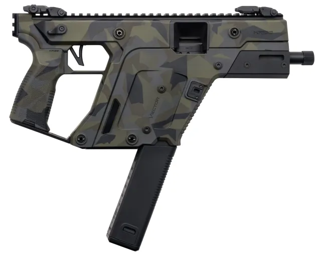 Kriss USA KV45-3PWD00 Vector SDP G3 45 ACP 5.5" Woodland Delta Camo Semi-Auto Pistol - Kriss USA - 45 ACP