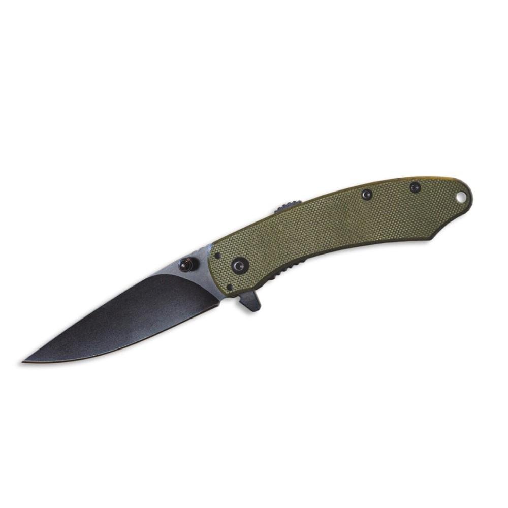 Buy ABKT Elite Ember Folding Knife 2-3/4 Drop Point Blade Green online