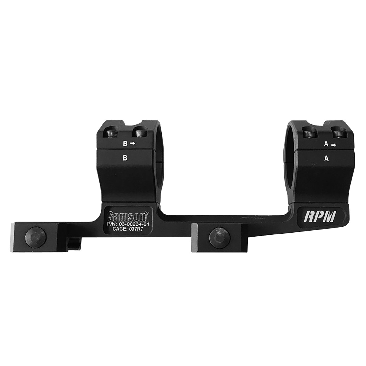 Buy Samson 030023401 RPM Scope Mount-Ring Combo Matte Black 30mm online