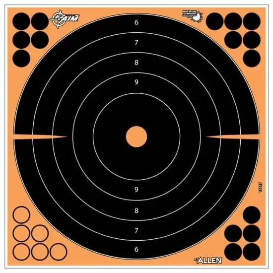 Buy Allen 15317 Bullseye Target 12 in Self-Adhesive Paper 5 Pack online